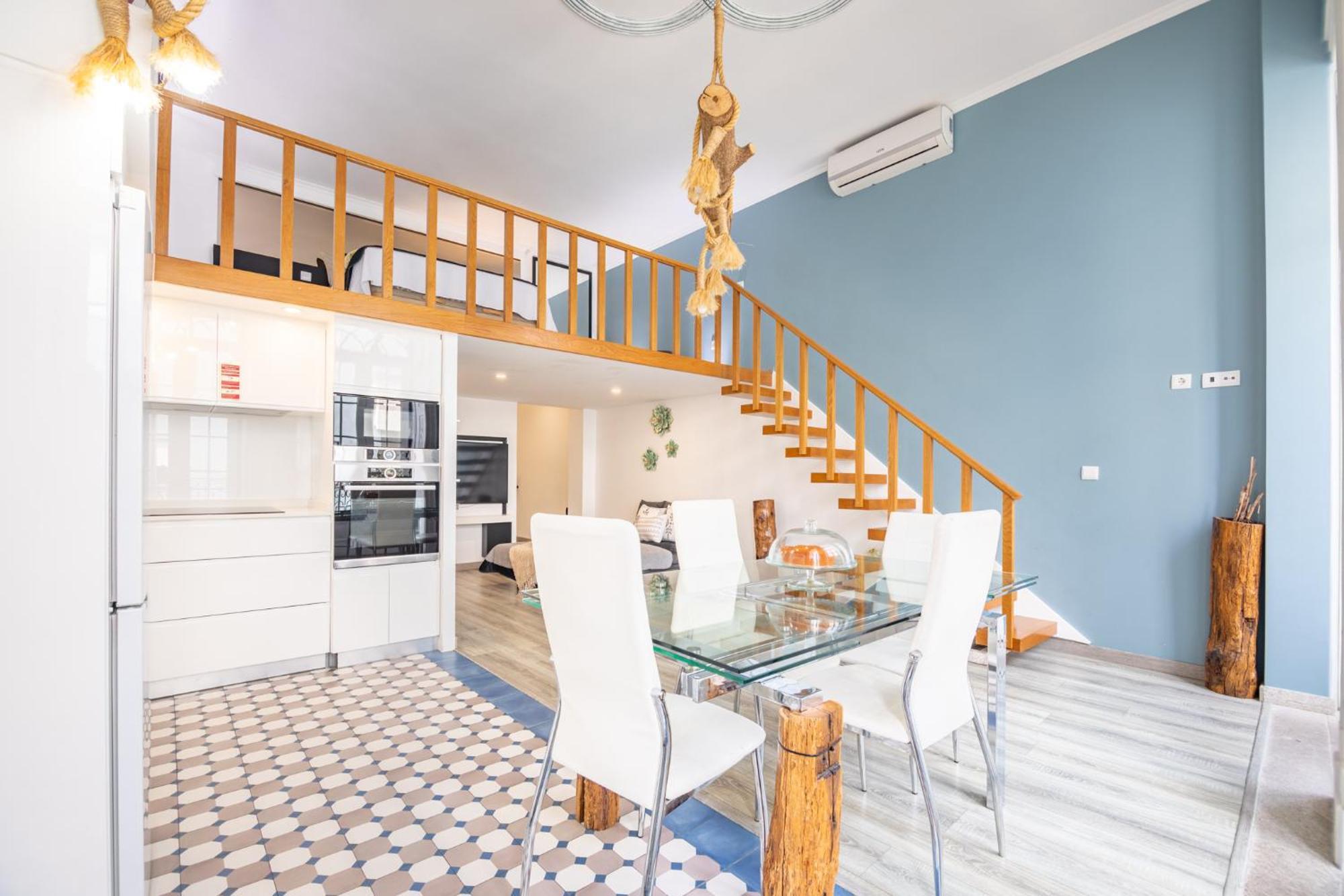 포르투 Deluxe Spacious Flats W Mezzanine By Host Wise 아파트 객실 사진